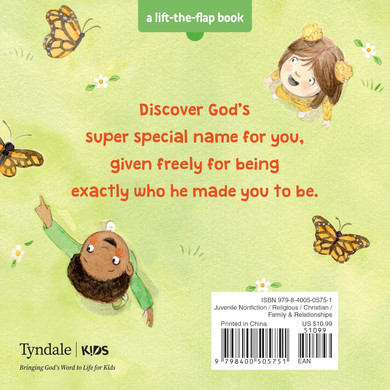 God's Name for Me Back Cover