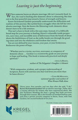 Hope for Healing From Domestic Abuse Back Cover