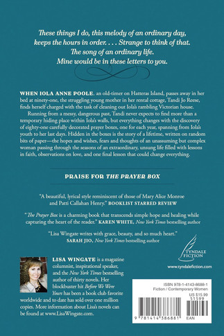 The Prayer Box Back Cover