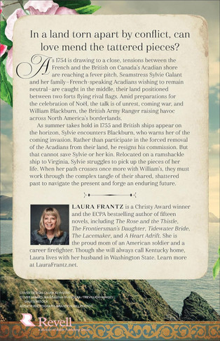 The Seamstress of Acadie Back Cover