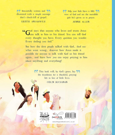 Any Time, Any Place, Any Prayer Board Book Back Cover