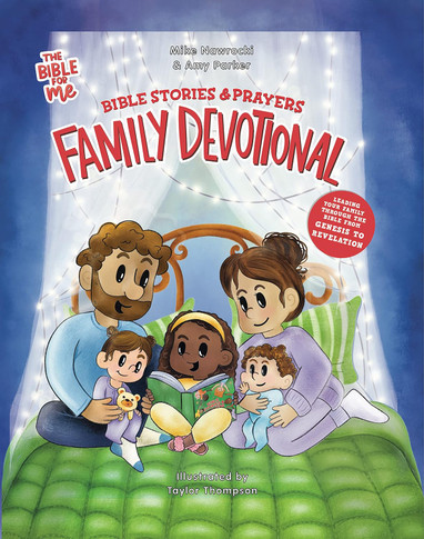 Bible Stories & Prayers Family Devotional Front Cover