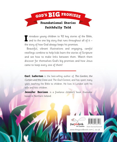 God's Big Promises Bible Storybook Back Cover