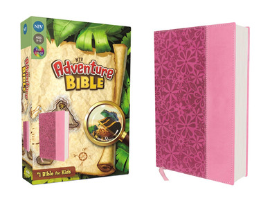Adventure Bible, NIV Pink Front Cover and Box