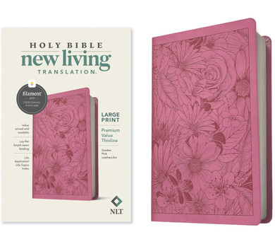 NLT Large Print Premium Value Thinline Bible, Filament-Enabled Edition Front Cover