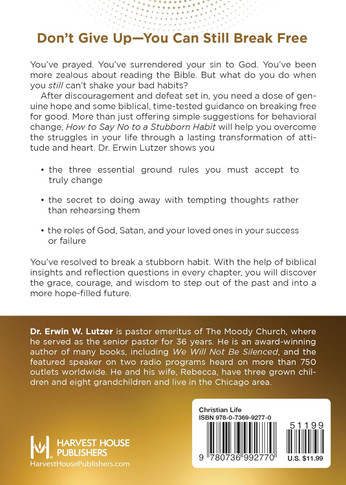 How to Say No to a Stubborn Habit