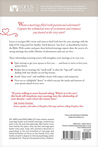 Crazy Little Thing Called Marriage Back Cover