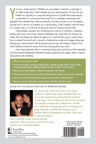 The Redeemed Sexuality Back Cover