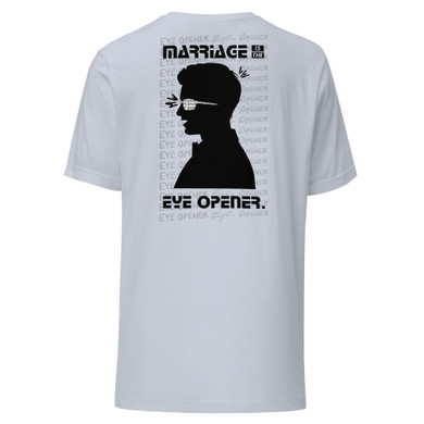 Crazy Little Thing Called Marriage – Marriage Is the Eye Opener Men’s T-Shirt - Light Blue
