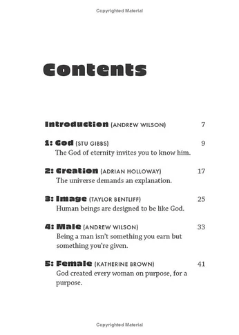 How to Be Human Table of Contents
