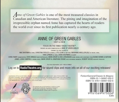 Radio Theatre: Anne of Green Gables