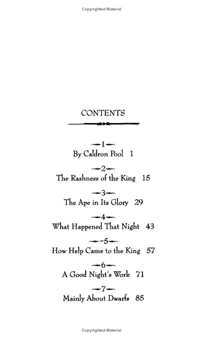 The Last Battle Table of Contents
