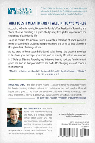 7 Traits of Effective Parenting Back Cover