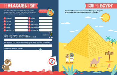 Bible Infographics for Kids Activity Book: Over 100-Ish Craze-Mazing Activities for Kids Ages 9 to 969 ( Bible Infographics for Kids )