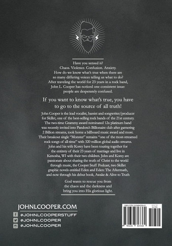 Awake & Alive to Truth Back Cover