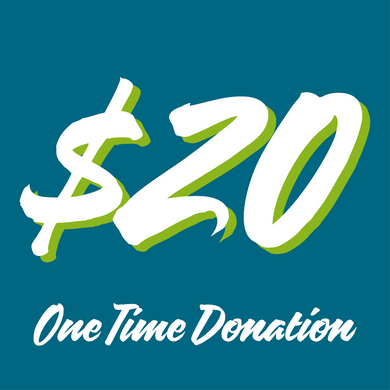 One Time $20 donation