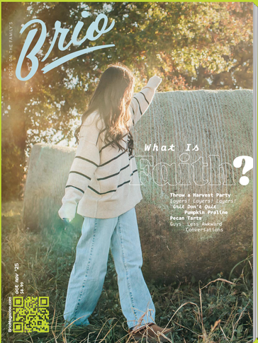 Brio Magazine Front Cover