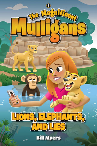 The Magnificent Mulligans #2: Lions, Elephants, and Lies Front Cover