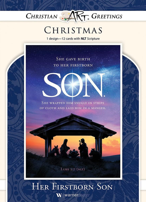 Her First Born Son (NLT) - Christmas Boxed Cards