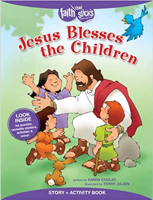 Jesus Blesses the Children Story + Activity Book
