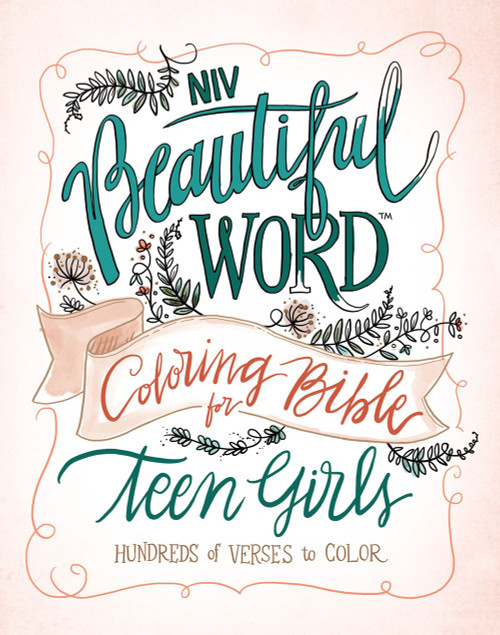 NIV, Beautiful Word Coloring Bible for Teen Girls