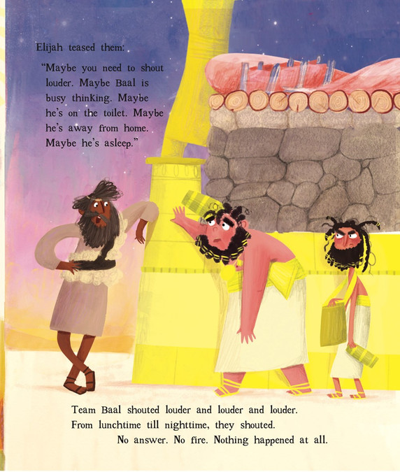 The God Contest Storybook: The True Story of Elijah, Jesus, and the Greatest Victory