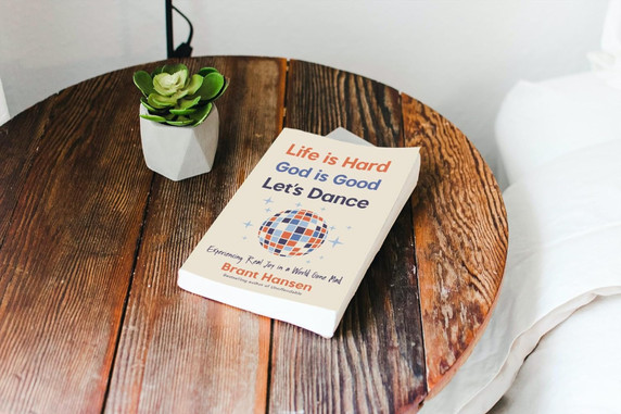 Life Is Hard. God Is Good. Let's Dance. Front Cover Life Is Hard. God Is Good. Let's Dance. Front Cover