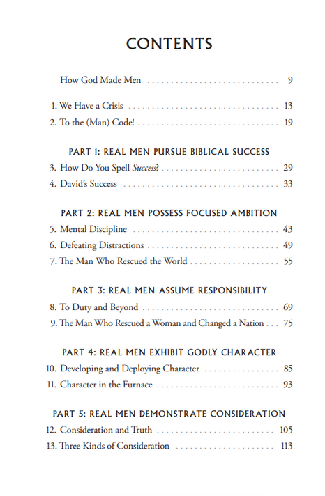 The Man Code: 12 Priorities Every Man Needs to Know The Man Code: 12 Priorities Every Man Needs to Know
