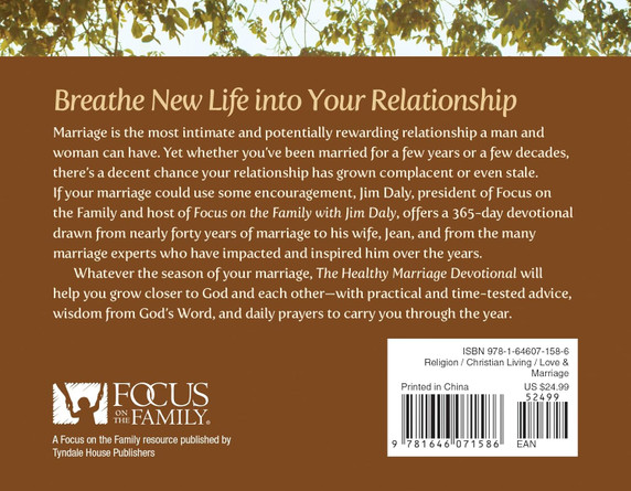 The Healthy Marriage Devotional: 365 Daily Inspirations to Bring You Closer Together The Healthy Marriage Devotional: 365 Daily Inspirations to Bring You Closer Together