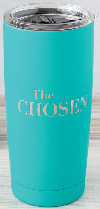 The Chosen: Get Used to Different Tumbler Teal 20 oz. The Chosen: Get Used to Different Tumbler Teal 20 oz.