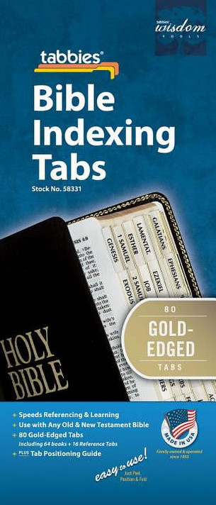 Bible Tab-Protestant-Gld: Classic Gold-Edged Bible Tabs Bible Tab-Protestant-Gld: Classic Gold-Edged Bible Tabs