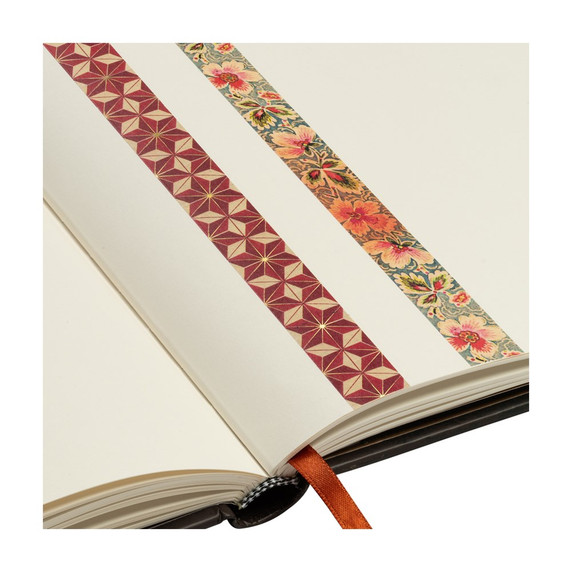 Hishi/Filigree Floral Ivory Pack of 2 Rolls of Washi Tape
