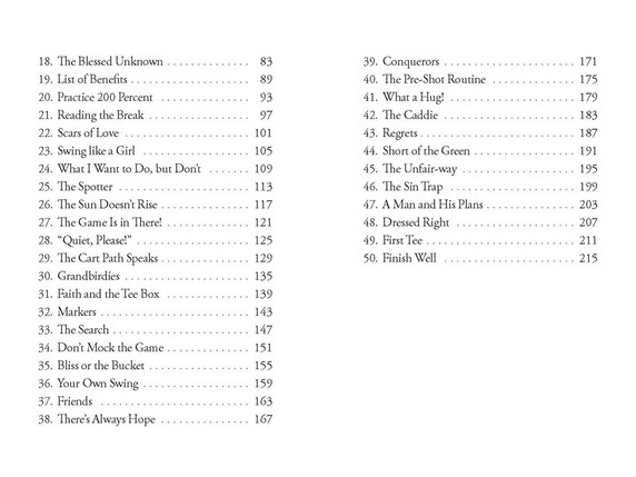 A Look at Life from the Fairway: A Devotional A Look at Life from the Fairway: A Devotional