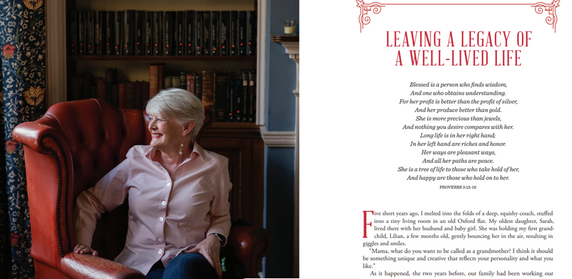 Well Lived: Shaping a Legacy of Gratitude and Grace Well Lived: Shaping a Legacy of Gratitude and Grace