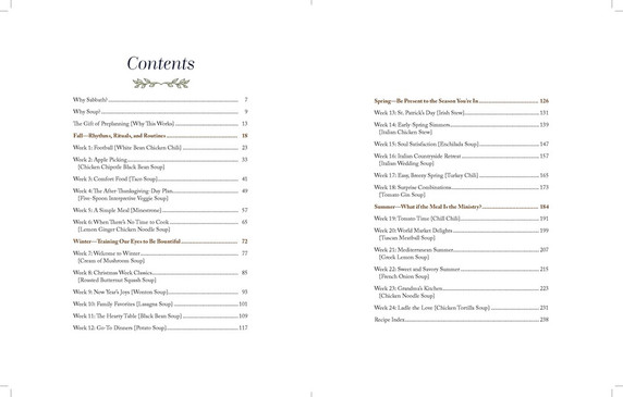 Sabbath Soup: Weekly Menus and Rhythms to Make Space for a Day of Rest Sabbath Soup: Weekly Menus and Rhythms to Make Space for a Day of Rest