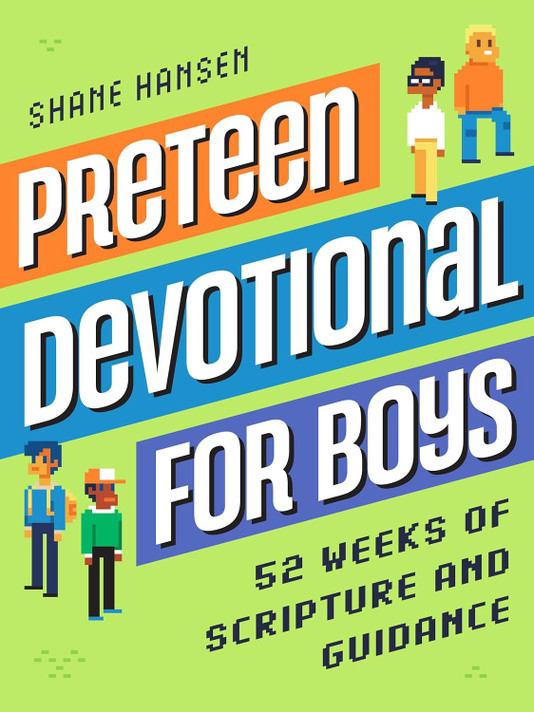 Preteen Devotional for Boys Front Cover