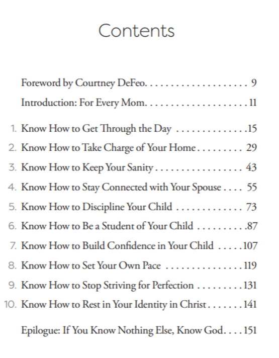 Survival Guide to Motherhood: The Parenting Pep Talk Every Christian Mom Needs Survival Guide to Motherhood: The Parenting Pep Talk Every Christian Mom Needs