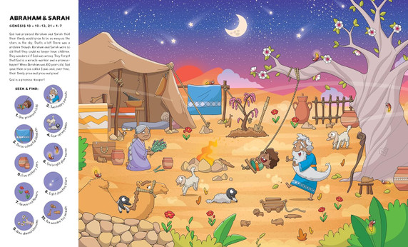 Seek and Find: More Old Testament Bible Stories: With Over 450 Things to Find and Count! Seek and Find: More Old Testament Bible Stories: With Over 450 Things to Find and Count!