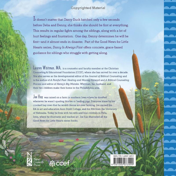 Darcy Is Always First Back Cover