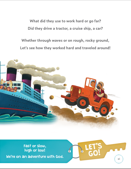 Let's Go! Bible Adventures: Real Bible Stories for Kids Who Love Trains, Tractors, Ice Cream Trucks, and More! Let's Go! Bible Adventures: Real Bible Stories for Kids Who Love Trains, Tractors, Ice Cream Trucks, and More!