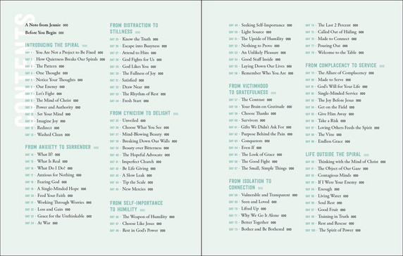 Stop the Spiral Devotional: 100 Days of Breaking Free from Negative Thoughts