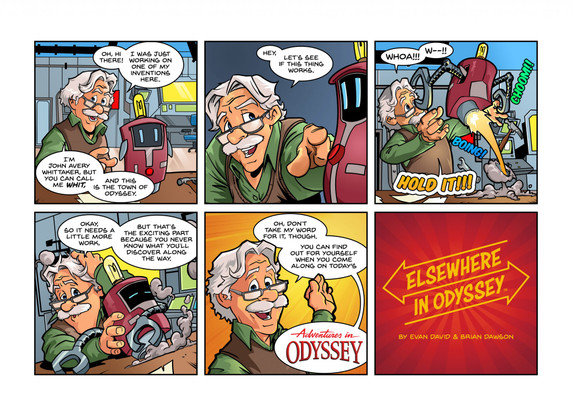 Adventures in Odyssey Comics Volume 1: Elsewhere in Odyssey Adventures in Odyssey Comics Volume 1: Elsewhere in Odyssey