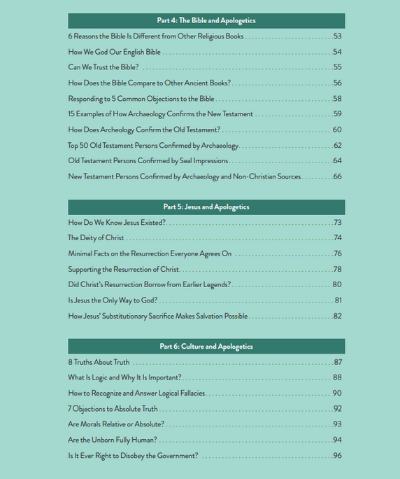 A Visual Guide to Biblical Apologetics: A One-Of-A-Kind Resource for the Everyday Apologist A Visual Guide to Biblical Apologetics: A One-Of-A-Kind Resource for the Everyday Apologist
