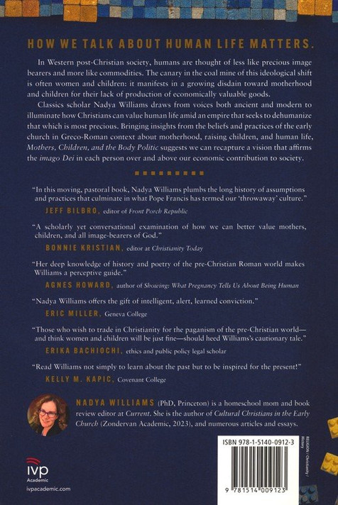 Mothers, Children, and the Body Politic Back Cover