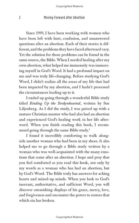 Moving Forward after Abortion Inside Look