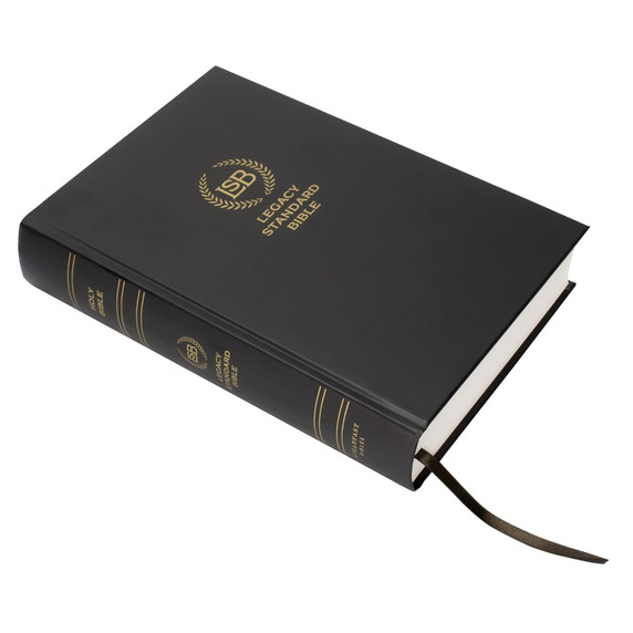 LSB Large Print Wide Margin Black Hardcover LSB Large Print Wide Margin Black Hardcover