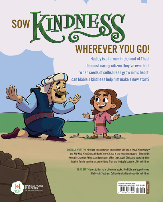 The Farmer Who Chose to Plant Kindness Back Cover