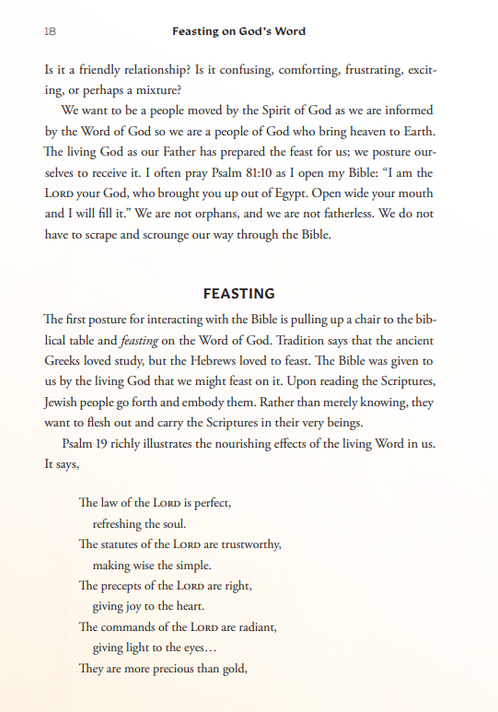 Feasting on God's Word: Fresh Encounters with the Greatest Story Ever Told