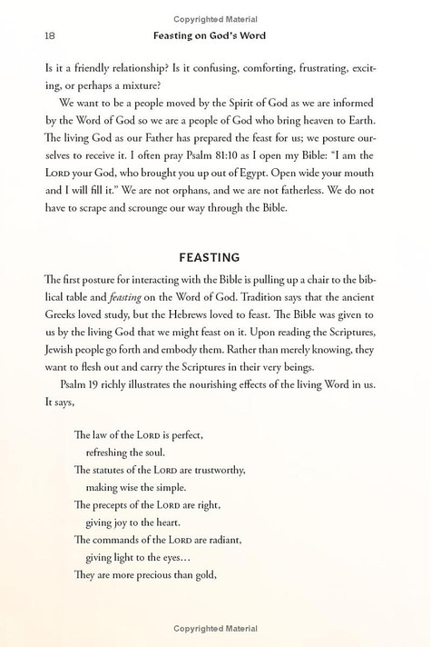 Feasting on God's Word Inside Look