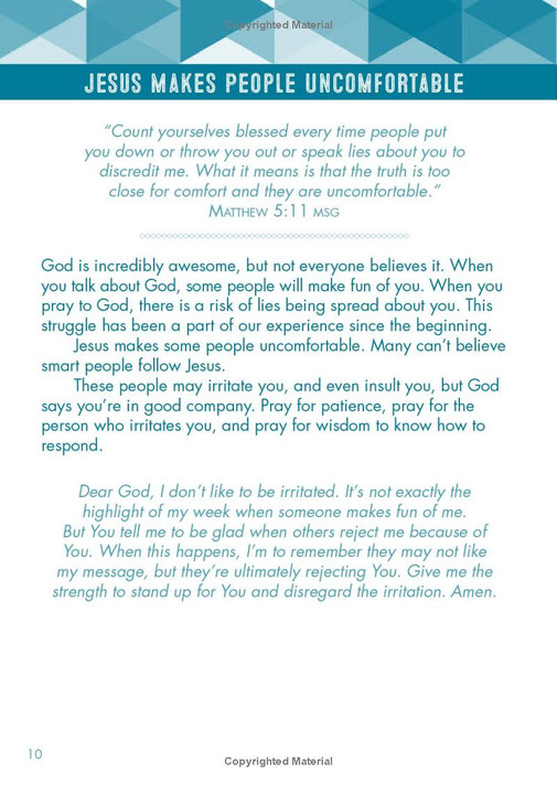 3-Minute Devotions for Guys Inside Look